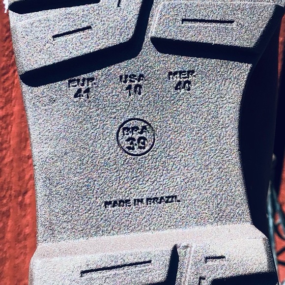 DE WULF Chelsea Water Resistant Brown Nubuck Leather Ankle Boots Size 10 - Picture 5 of 9